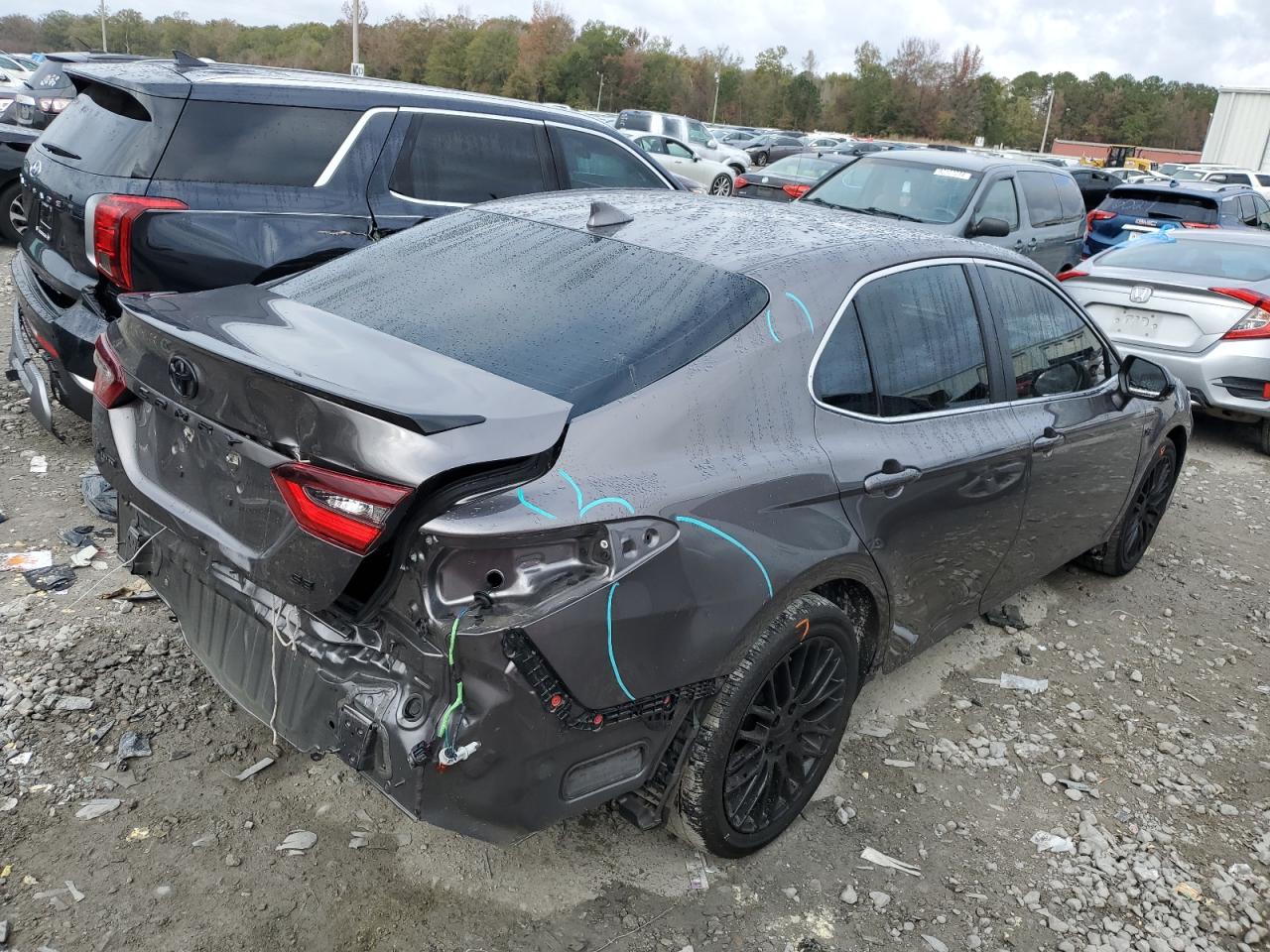2024 TOYOTA CAMRY SE NIGHT SHADE VIN:4T1G11AK1RU886459