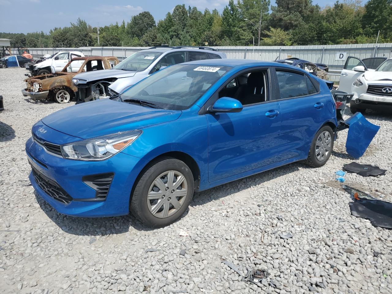 2022 KIA RIO LX VIN:3KPA24AD2NE471587