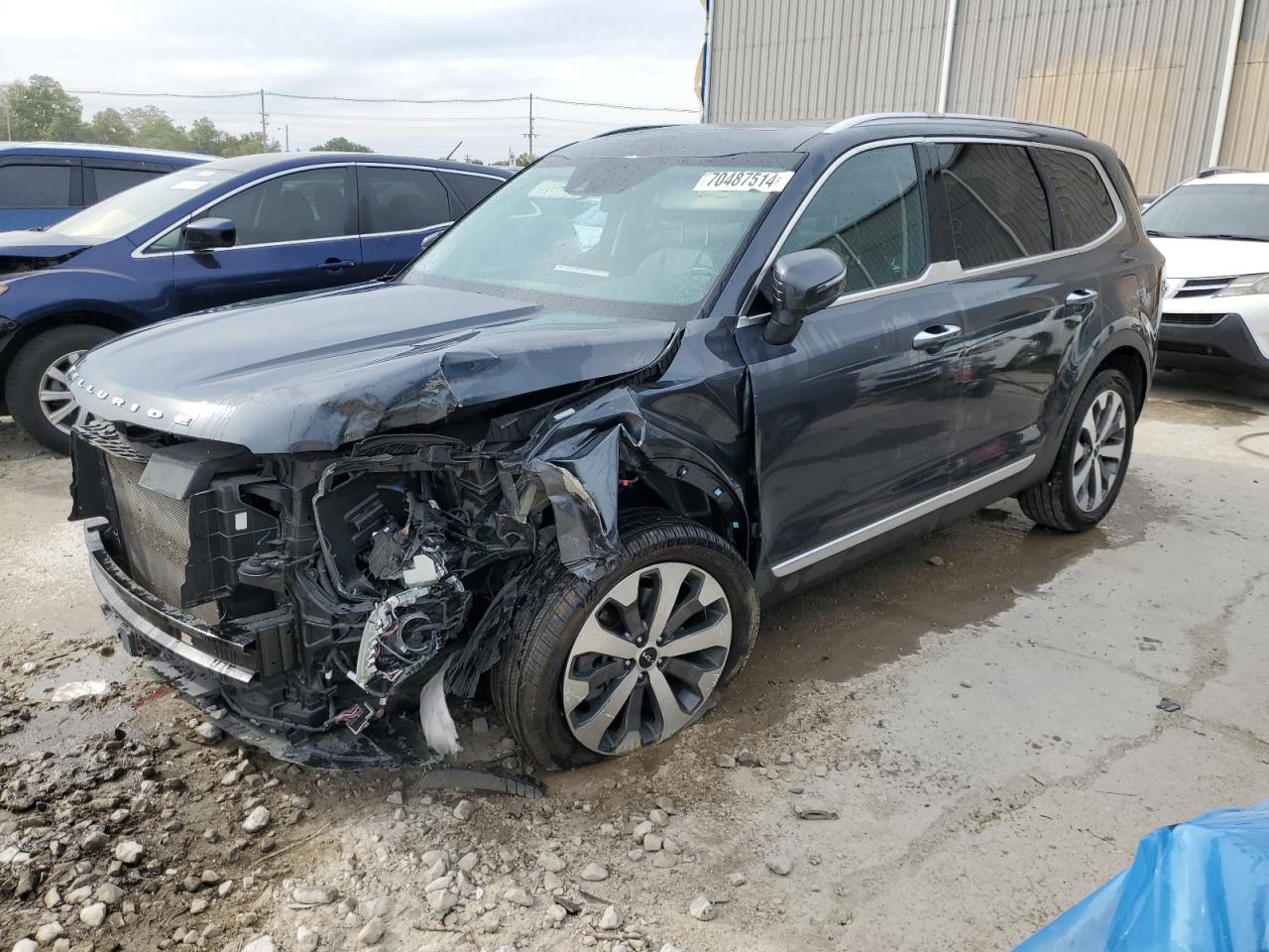 2022 KIA TELLURIDE S VIN:5XYP6DHC8NG206669