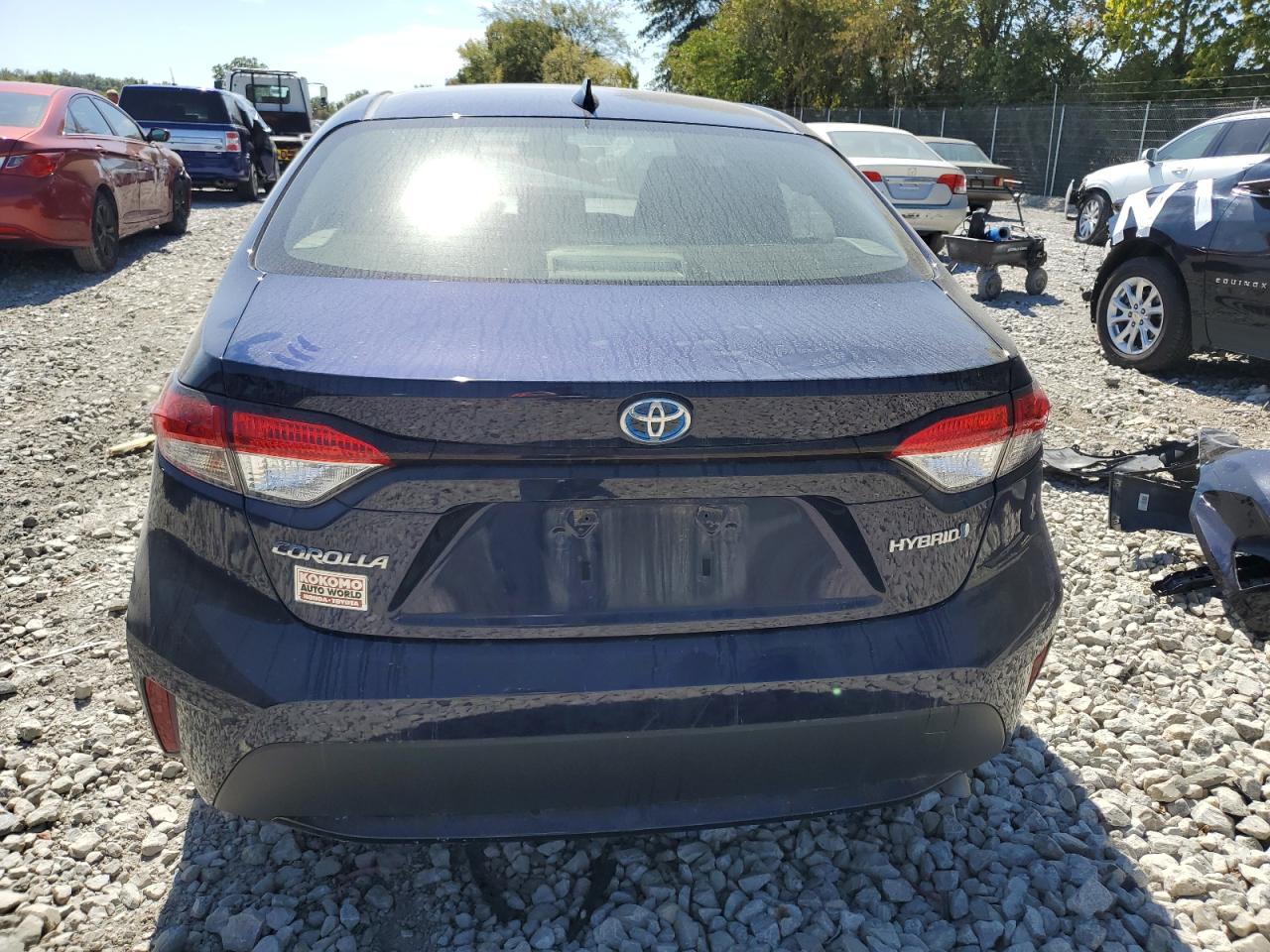 2022 TOYOTA COROLLA LE VIN:JTDEAMDE4NJ047713