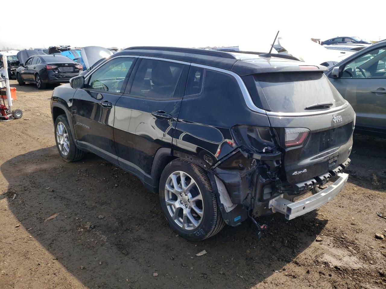 2022 JEEP COMPASS LATITUDE LUX VIN:3C4NJDFB7NT113358