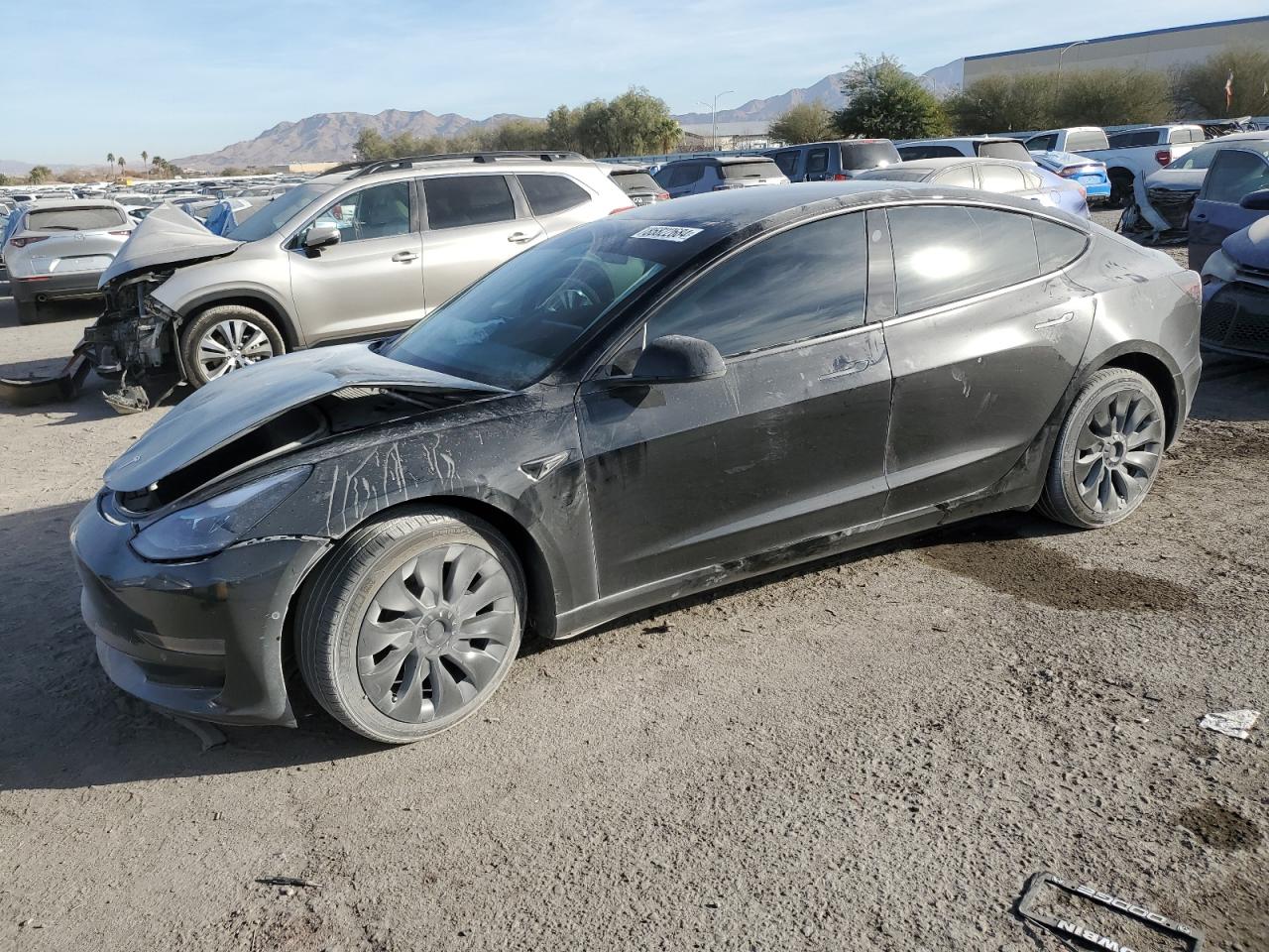 2022 TESLA MODEL 3  VIN:5YJ3E1EA7NF356783