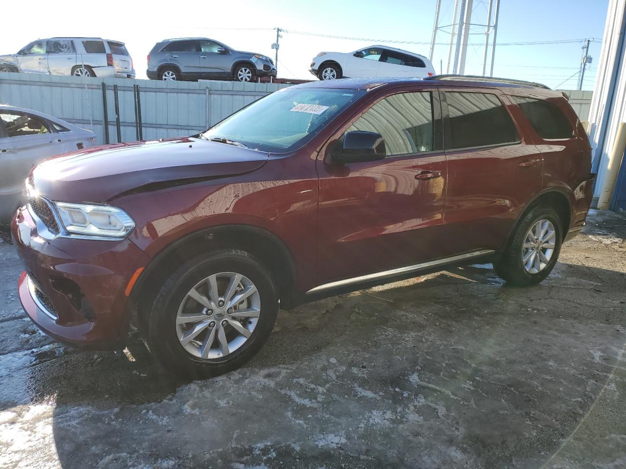 2024 DODGE DURANGO SXT VIN:1C4RDJAG7RC238114
