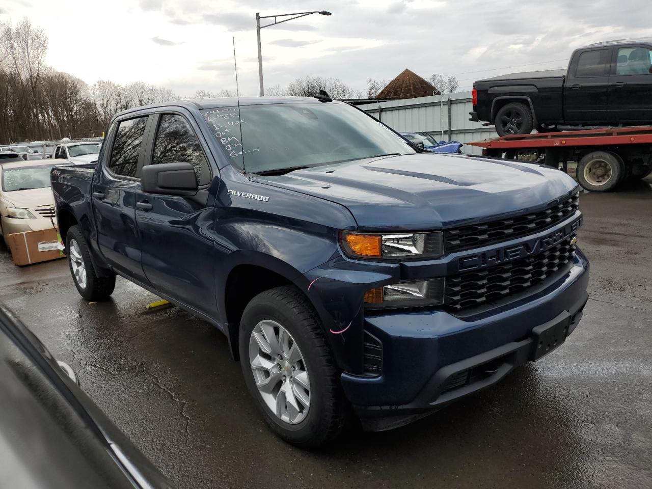 2022 CHEVROLET SILVERADO LTD K1500 CUSTOM VIN:1GCPYBEK0NZ157172