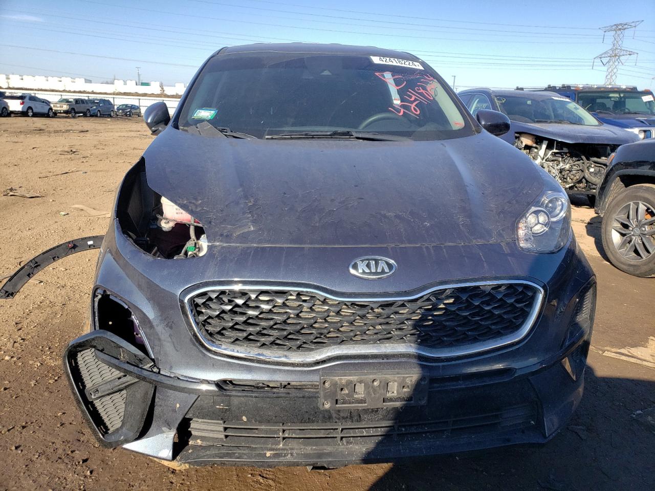 2022 KIA SPORTAGE LX VIN:KNDPM3ACXN7984060