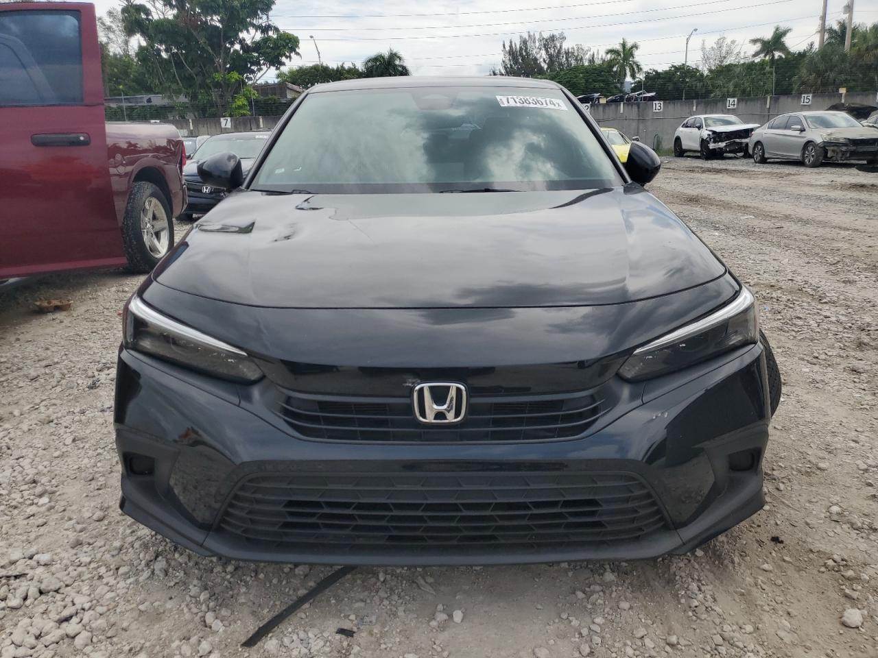 2023 HONDA CIVIC SPORT VIN:2HGFE2F5XPH556396