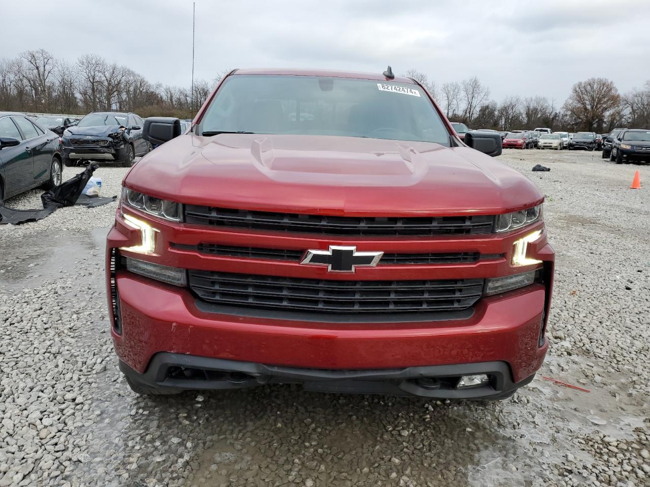 2022 CHEVROLET SILVERADO LTD K1500 RST VIN:3GCUYEED1NG114983