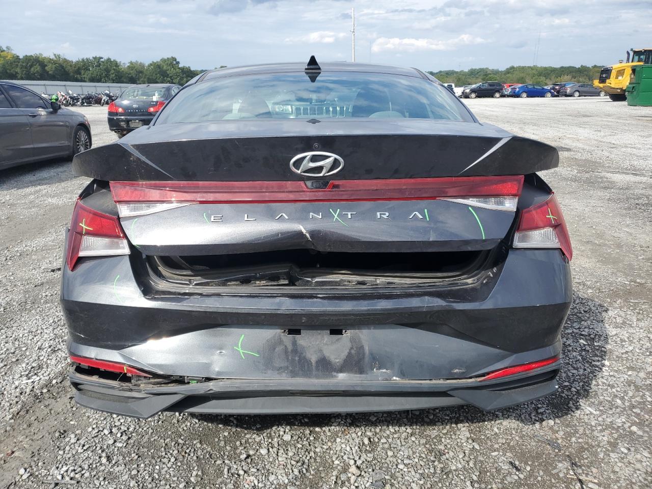 2022 HYUNDAI ELANTRA SEL VIN:5NPLM4AG6NH068334