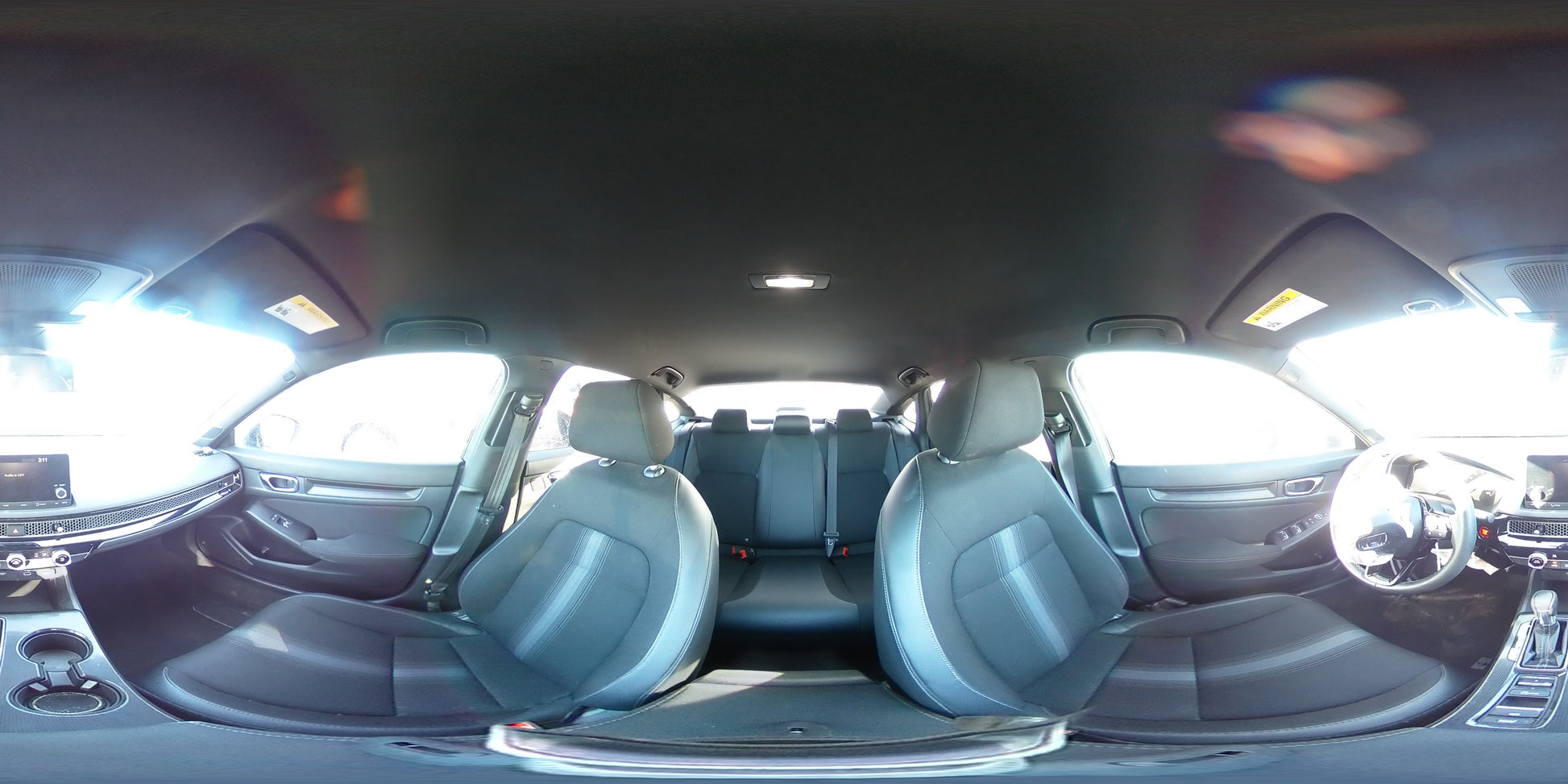 2022 HONDA CIVIC SPORT VIN:2HGFE2F56NH599369