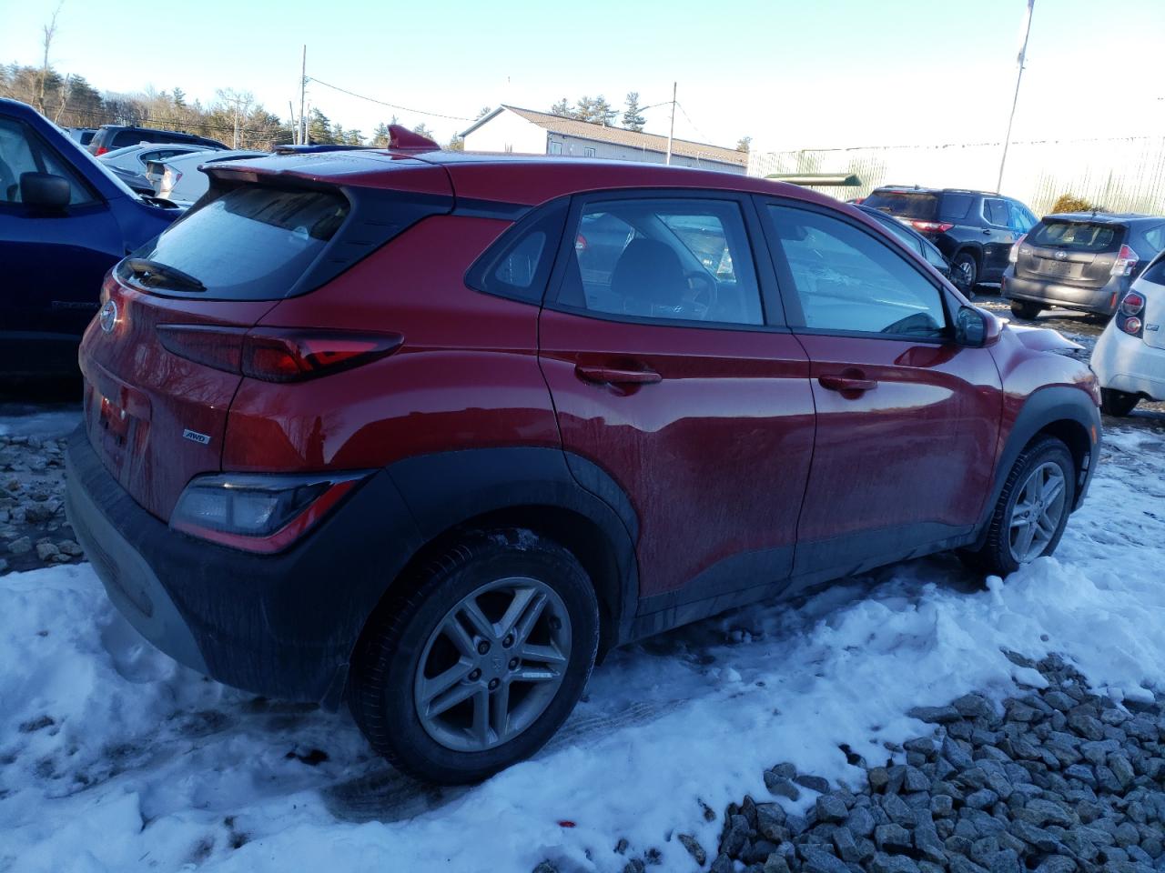 2022 HYUNDAI KONA SEL VIN:KM8K2CAB2NU820533