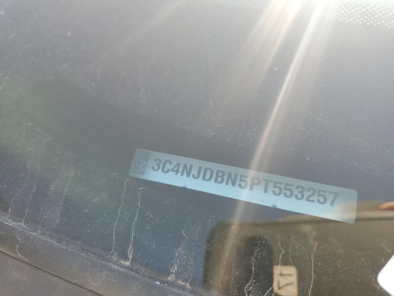 2023 JEEP COMPASS LATITUDE VIN:3C4NJDBN5PT553257