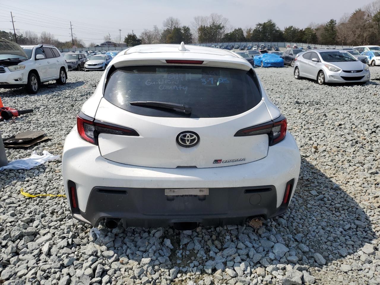 2023 TOYOTA GR COROLLA CORE VIN:JTNABAAE4PA001988