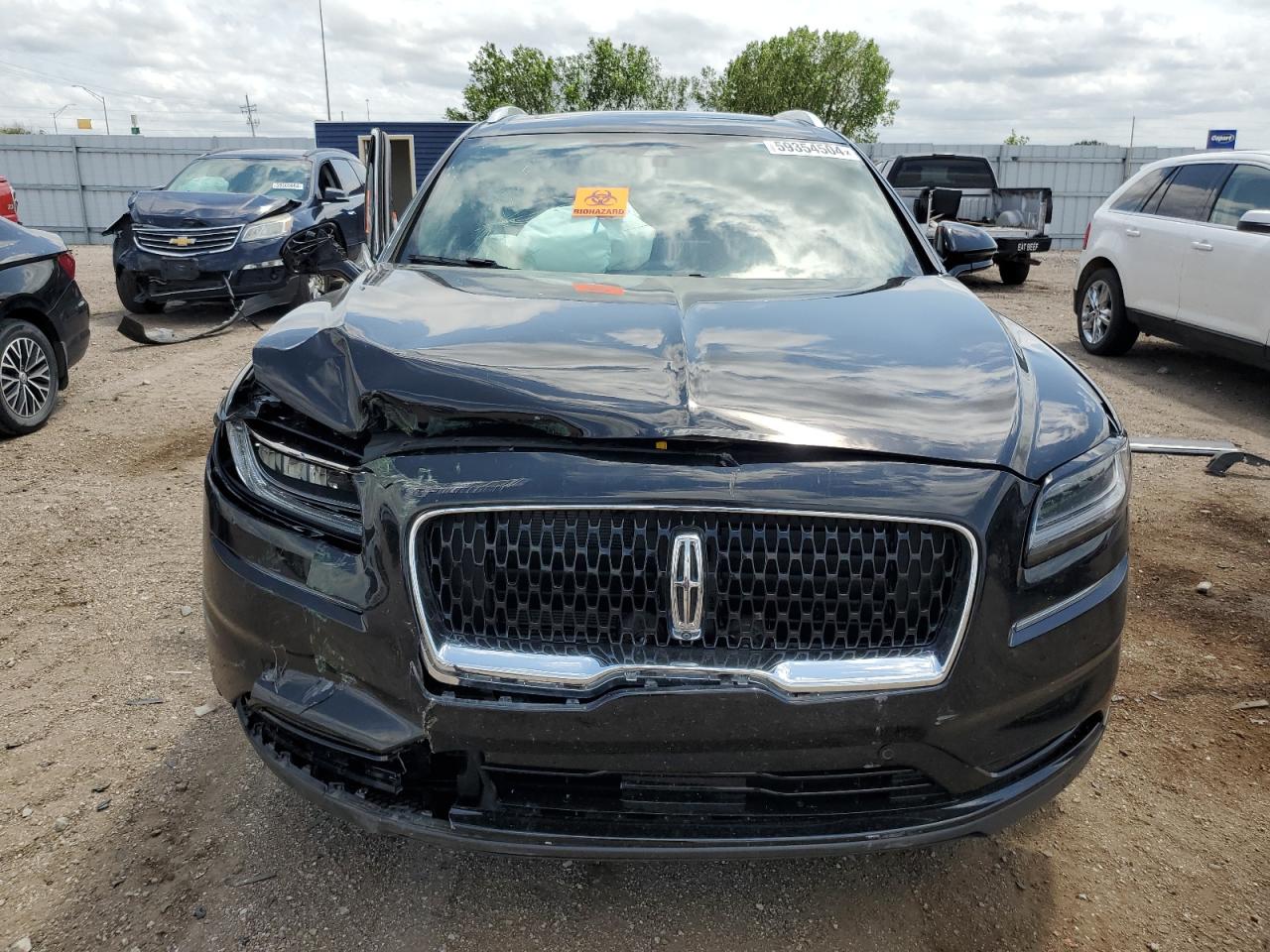 2022 LINCOLN NAUTILUS RESERVE VIN:2LMPJ8K90NBL06904