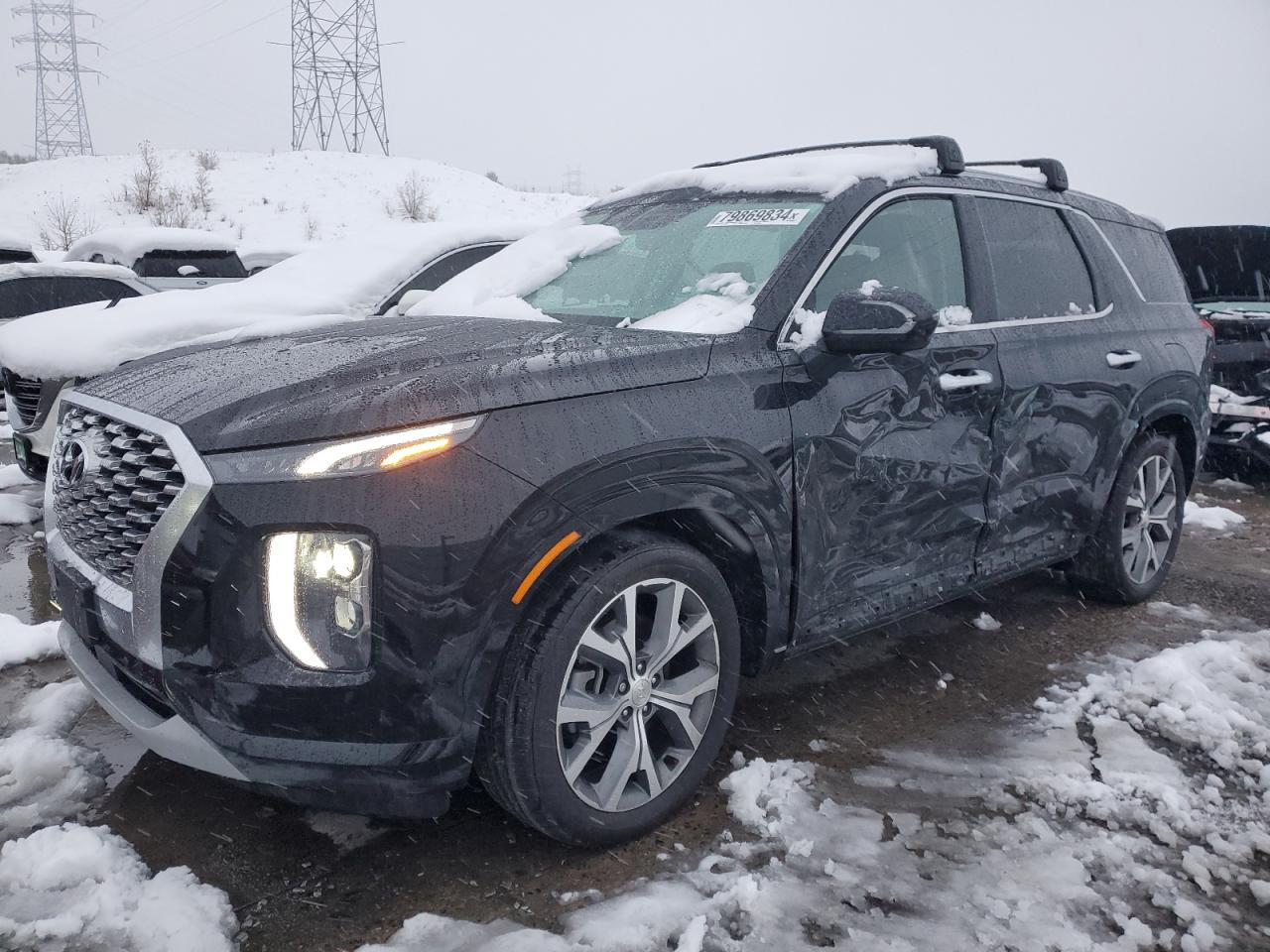 2022 HYUNDAI PALISADE LIMITED VIN:KM8R5DHE5NU398687
