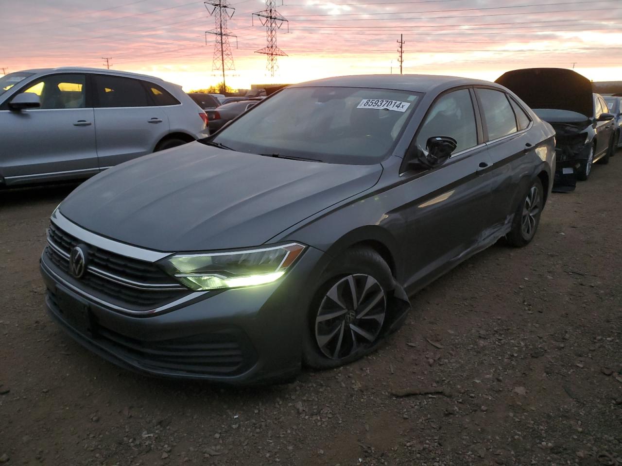2024 VOLKSWAGEN JETTA S VIN:3VW4M7BU0RM039502