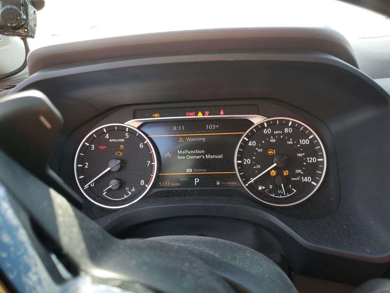 2023 NISSAN ROGUE SL VIN:5N1BT3CB5PC743823
