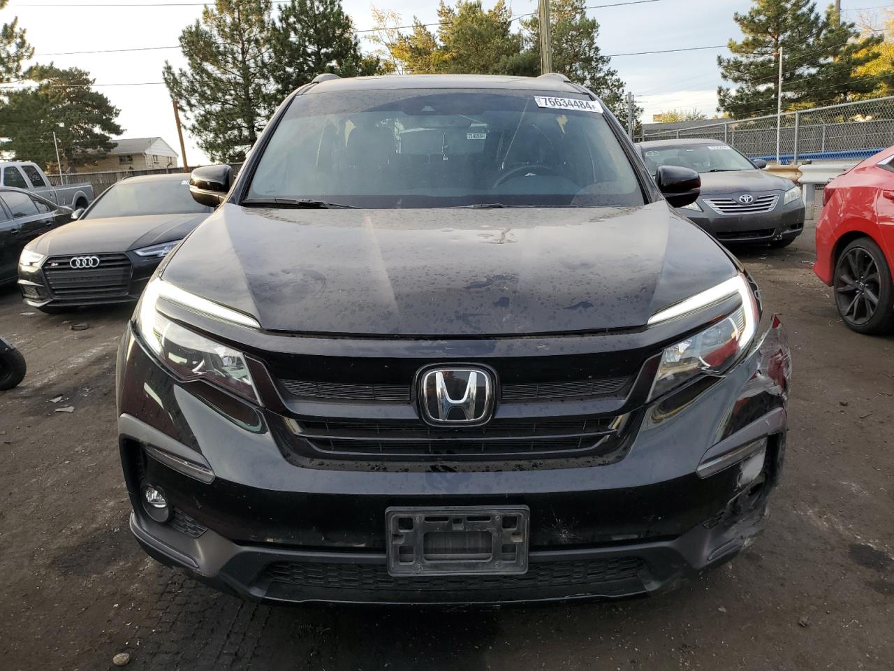 2022 HONDA PILOT TRAILSPORT VIN:5FNYF6H84NB058636