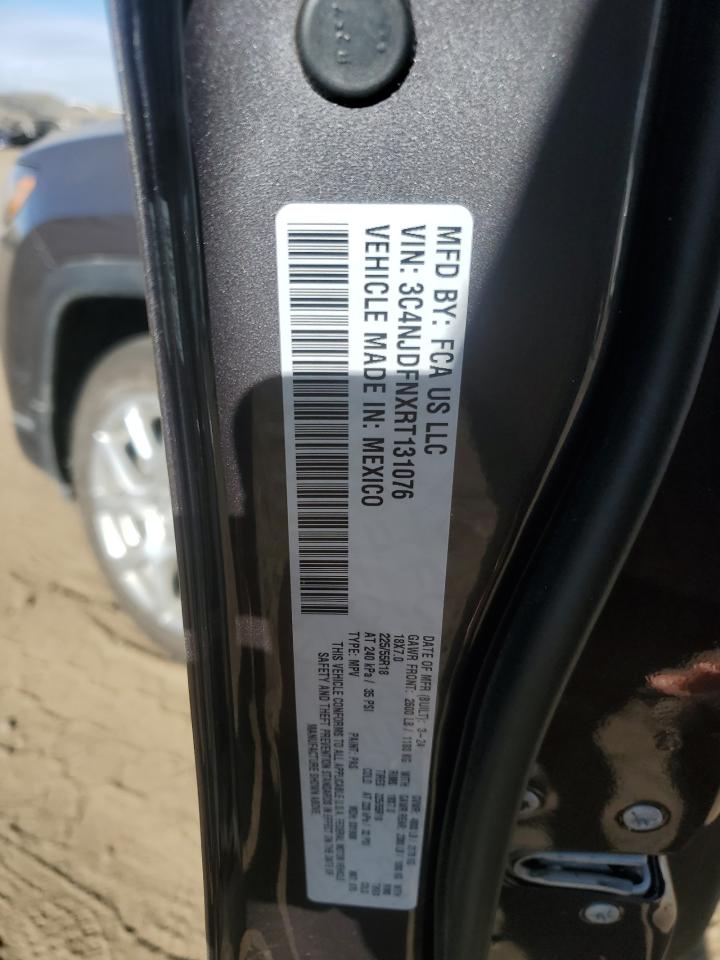 2024 JEEP COMPASS LATITUDE LUX VIN:3C4NJDFNXRT131076