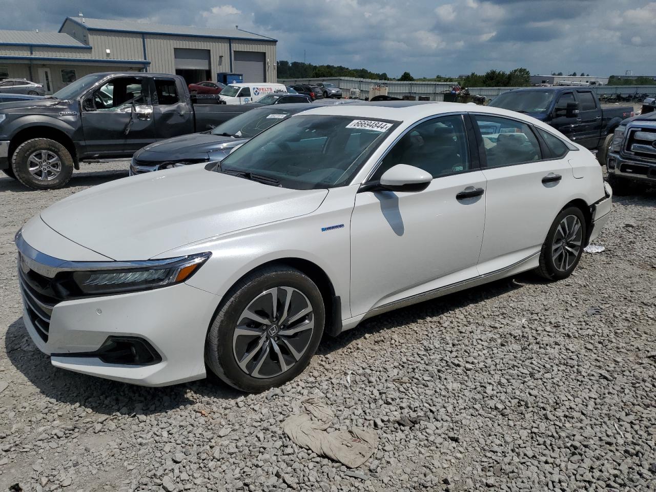 2022 HONDA ACCORD HYBRID EXL VIN:1HGCV3F54NA006180