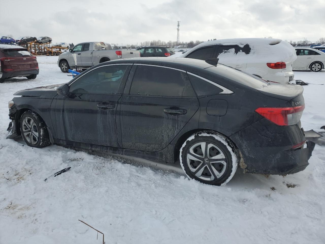 2022 HONDA CIVIC EX VIN:2HGFE2F31NH100976