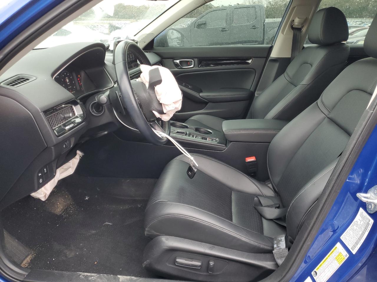 2022 HONDA CIVIC TOURING VIN:2HGFE1F92NH307147