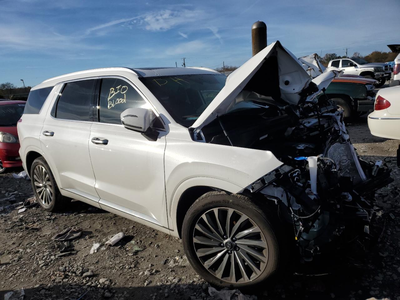 2024 HYUNDAI PALISADE CALLIGRAPHY VIN:KM8R74GE1RU725149