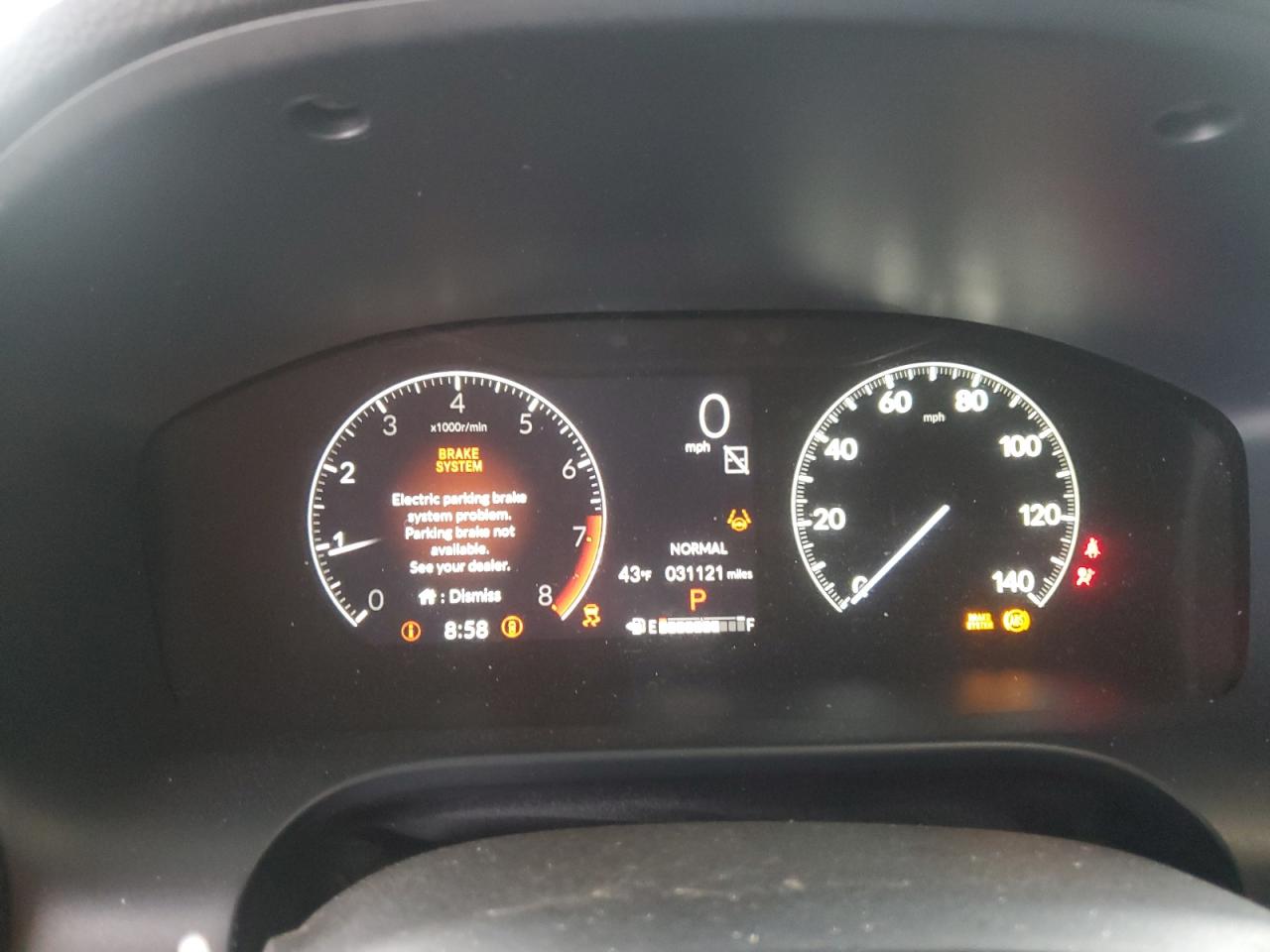2023 HONDA HR-V SPORT VIN:3CZRZ1H57PM716592