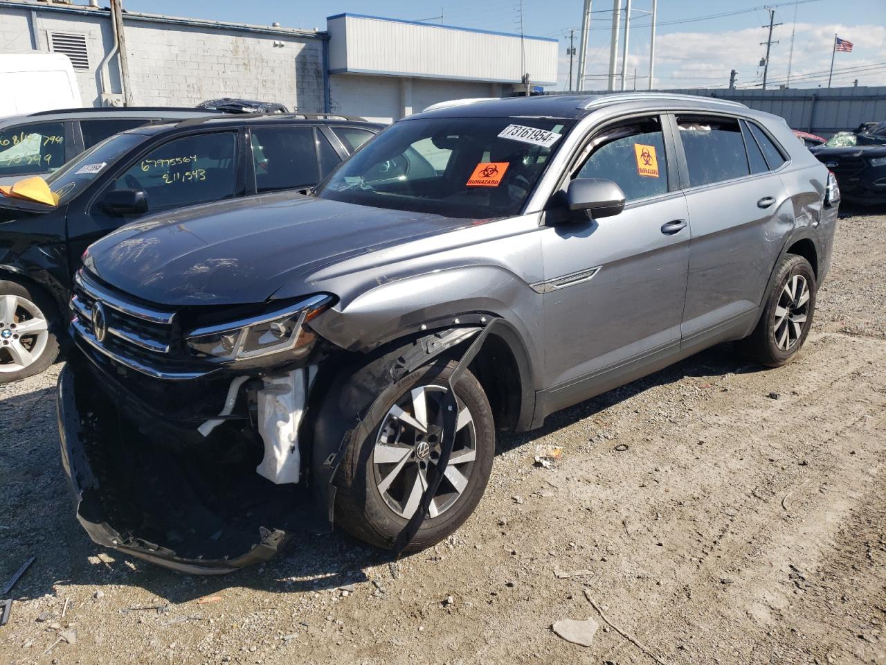 2023 VOLKSWAGEN ATLAS CROSS SPORT SE VIN:1V2LC2CA3PC209776