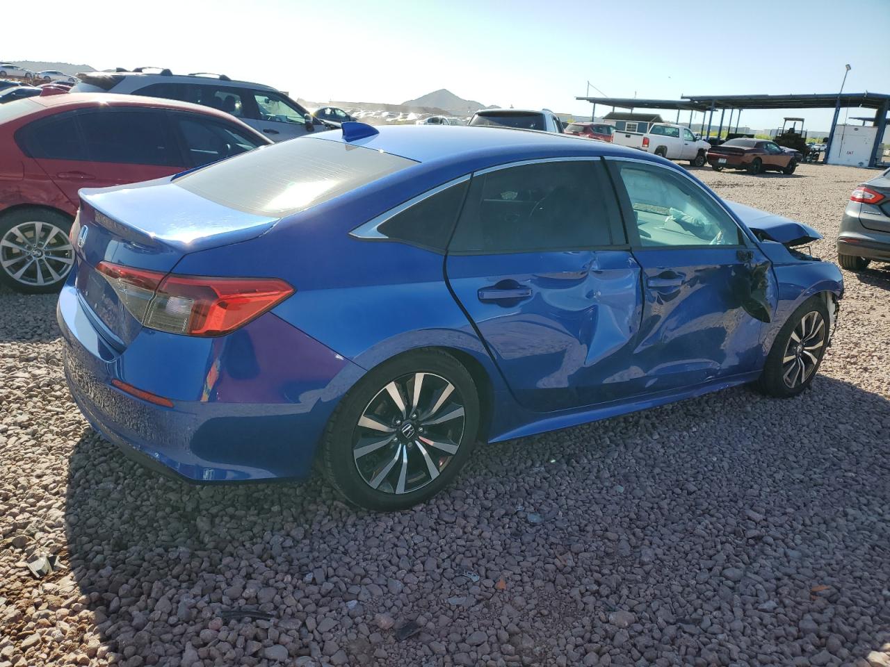 2022 HONDA CIVIC EX VIN:2HGFE1F73NH303610