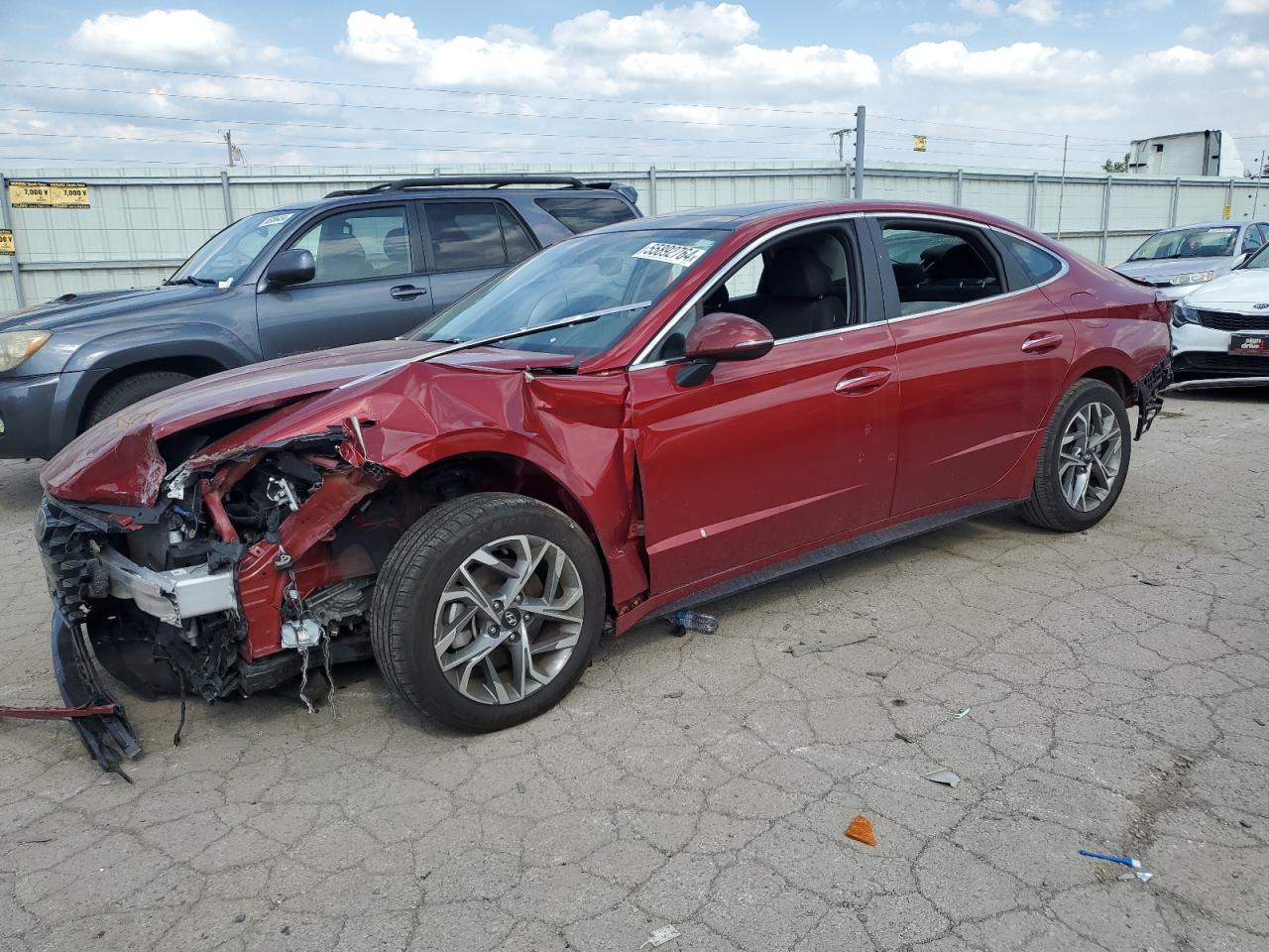 2023 HYUNDAI SONATA SEL VIN:KMHL14JAXPA286772