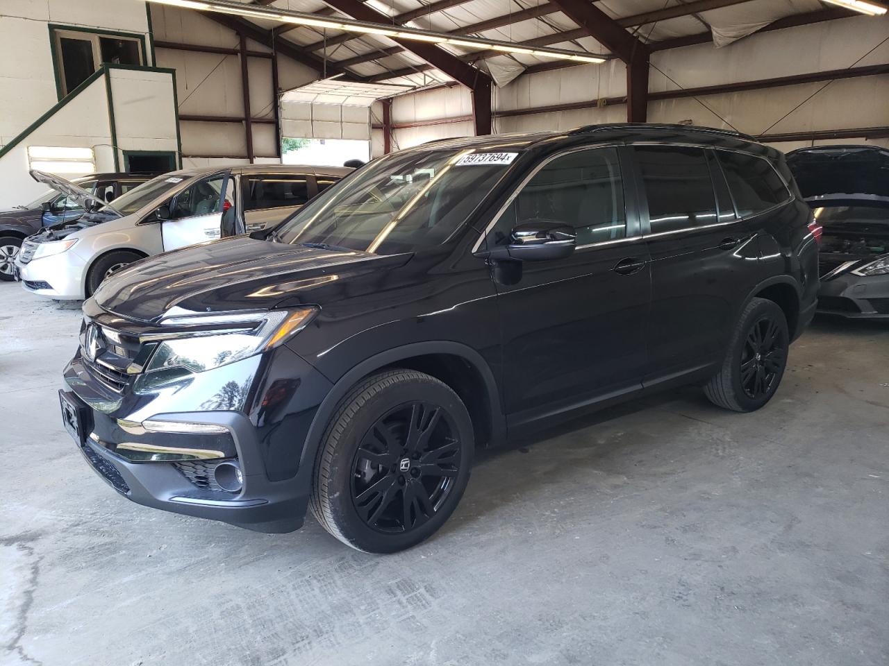 2022 HONDA PILOT SE VIN:5FNYF6H29NB080403