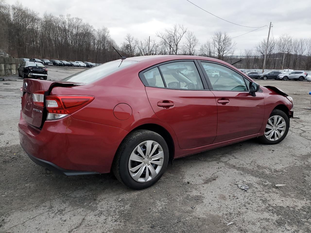 2022 SUBARU IMPREZA  VIN:4S3GKAB6XN3605598