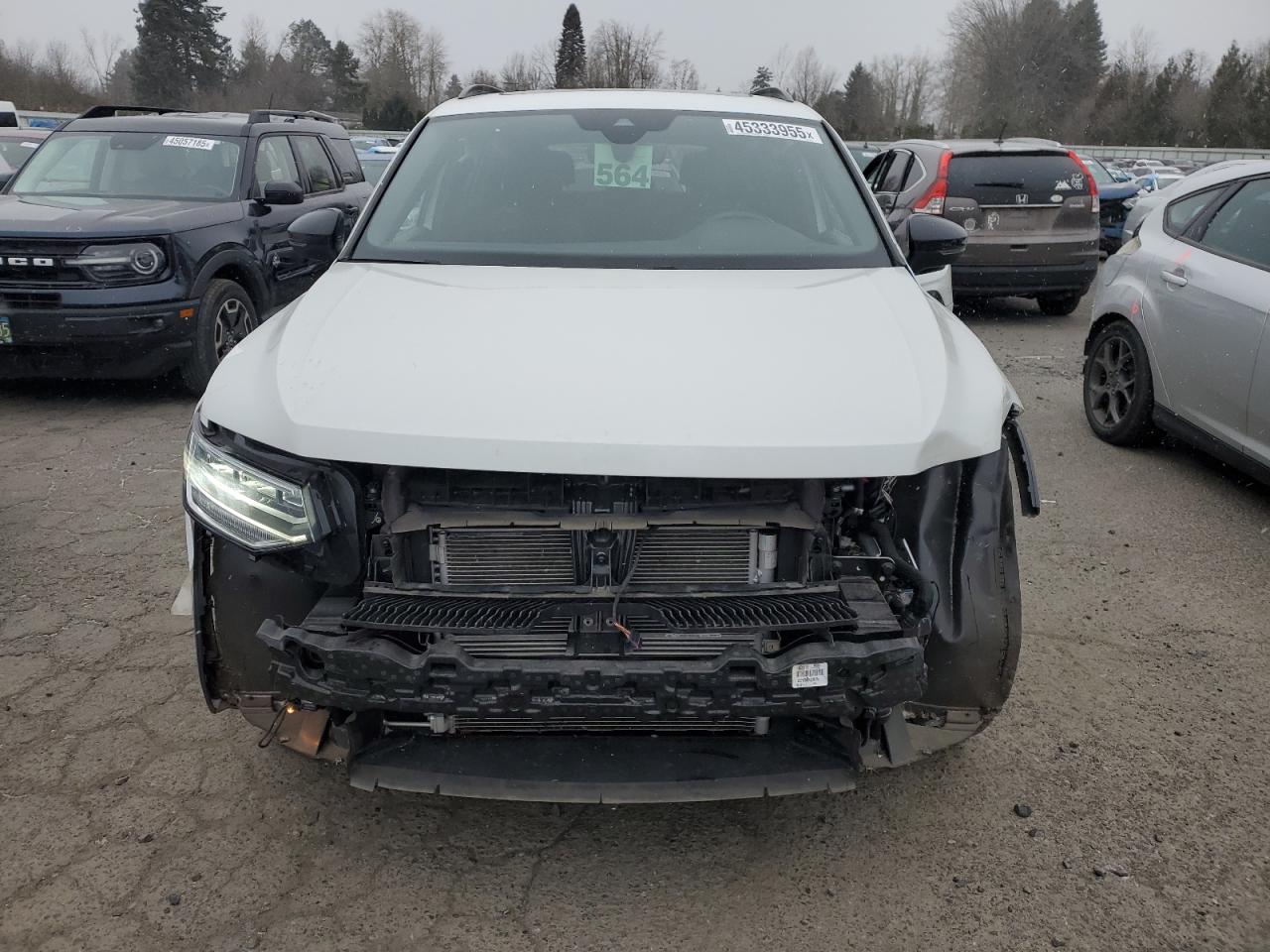 2022 VOLKSWAGEN TIGUAN SE R-LINE BLACK VIN:3VV8B7AX4NM095511