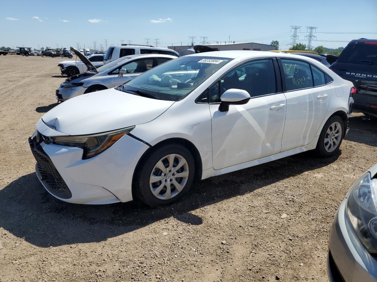 2022 TOYOTA COROLLA LE VIN:5YFEPMAE6NP284976