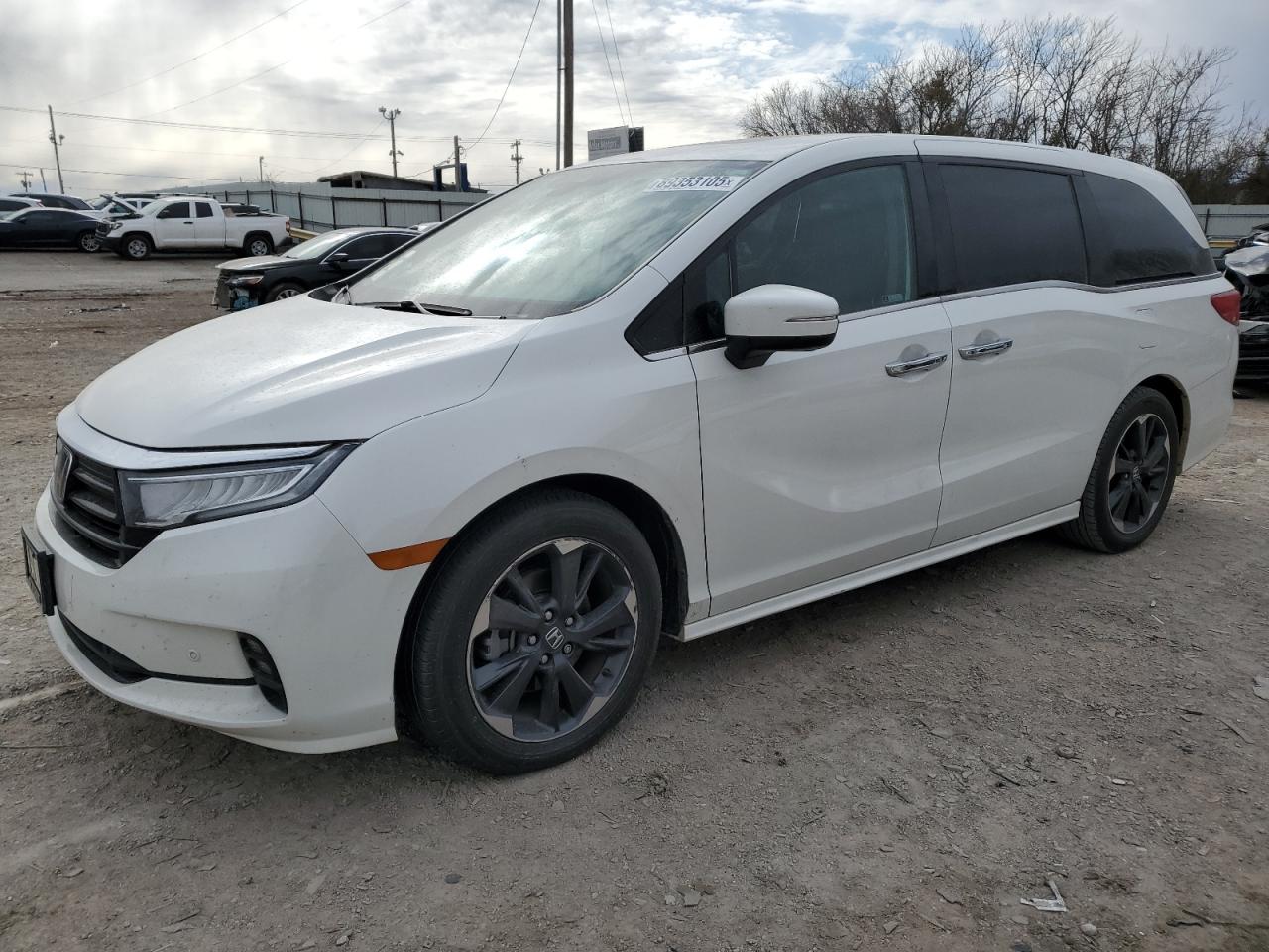2022 HONDA ODYSSEY ELITE VIN:5FNRL6H96NB001957
