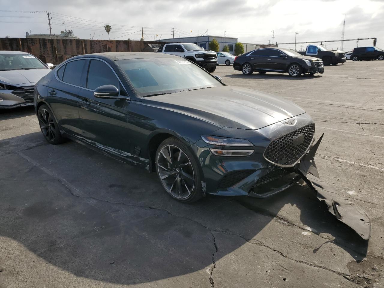 2022 GENESIS G70 BASE VIN:KMTG54TE2NU082023