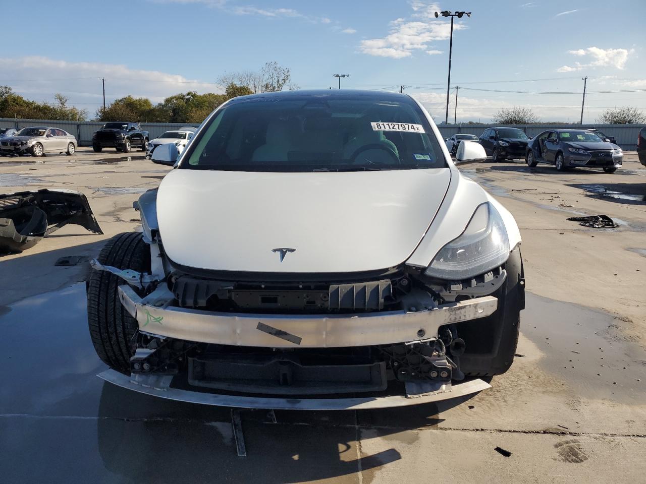 2022 TESLA MODEL 3  VIN:5YJ3E1EB7NF200073