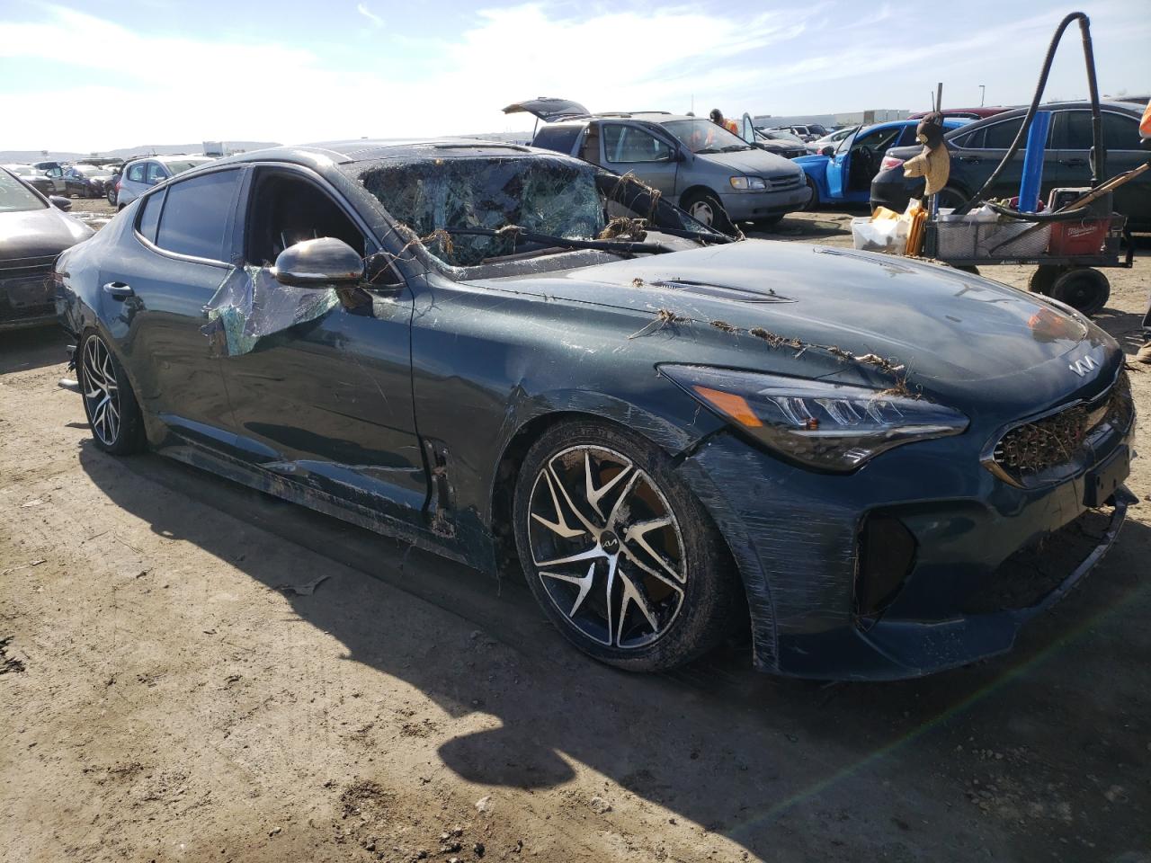 2022 KIA STINGER GT LINE VIN:KNAE35LD7N6101238