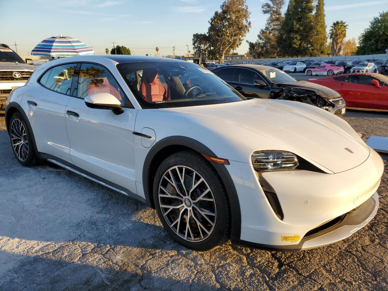 2022 PORSCHE TAYCAN CROSS TURISMO 4 VIN:WP0BA2Y10NSA67274