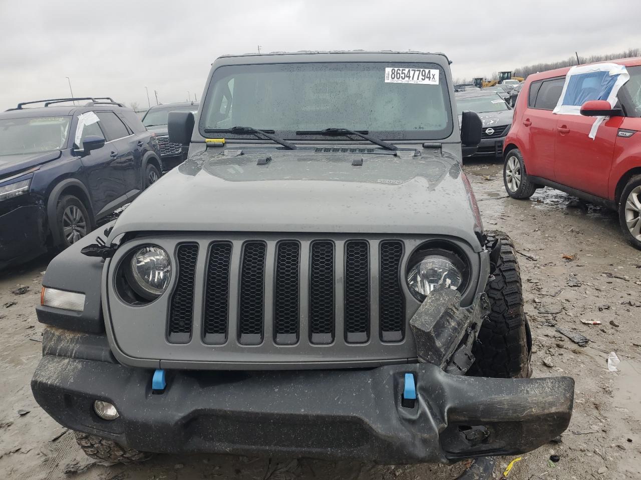 2022 JEEP WRANGLER UNLIMITED SPORT VIN:1C4HJXDN5NW225808