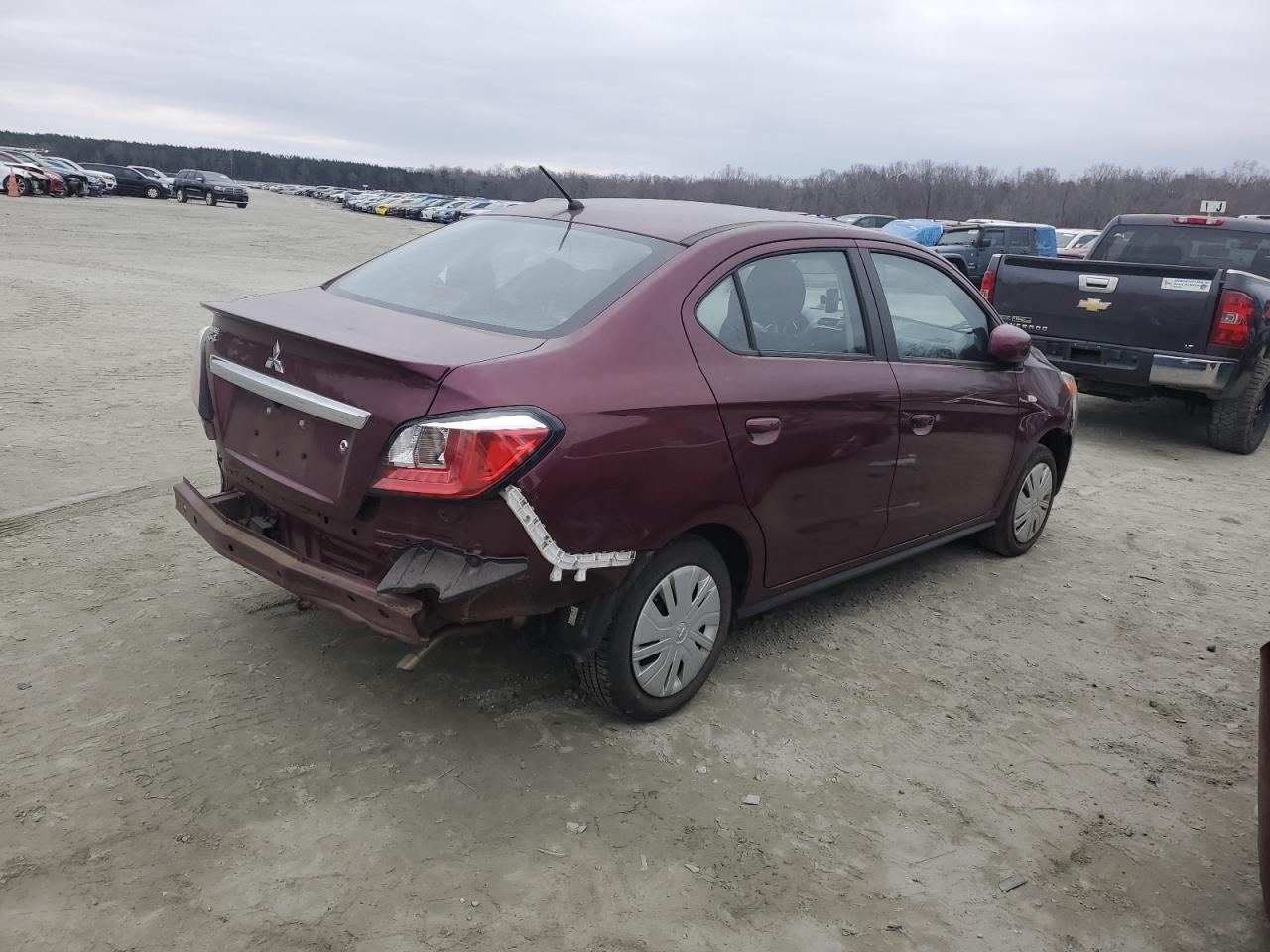 2022 MITSUBISHI MIRAGE G4 ES VIN:ML32FUFJ7NHF00671