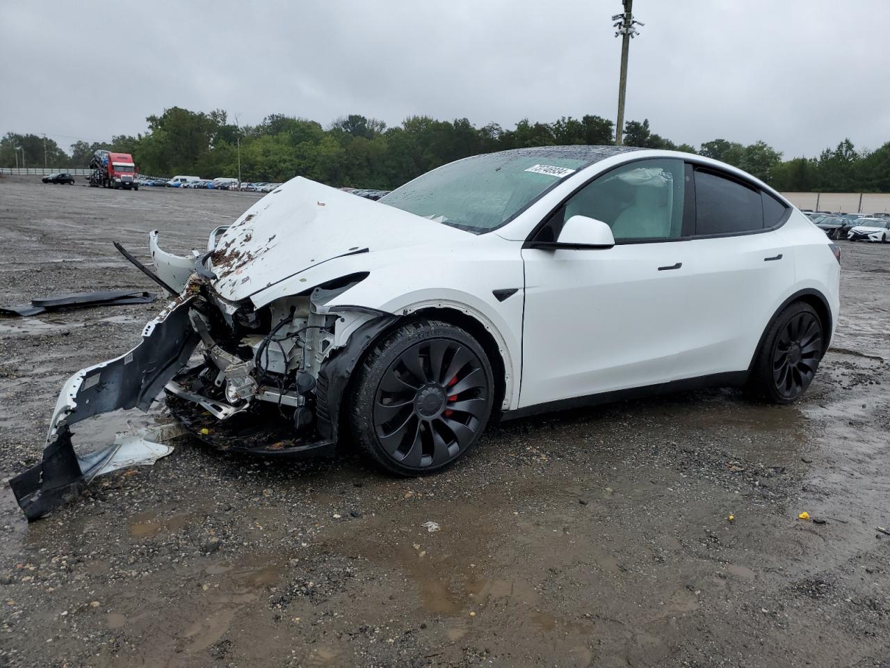 2022 TESLA MODEL Y  VIN:7SAYGDEF9NF523483