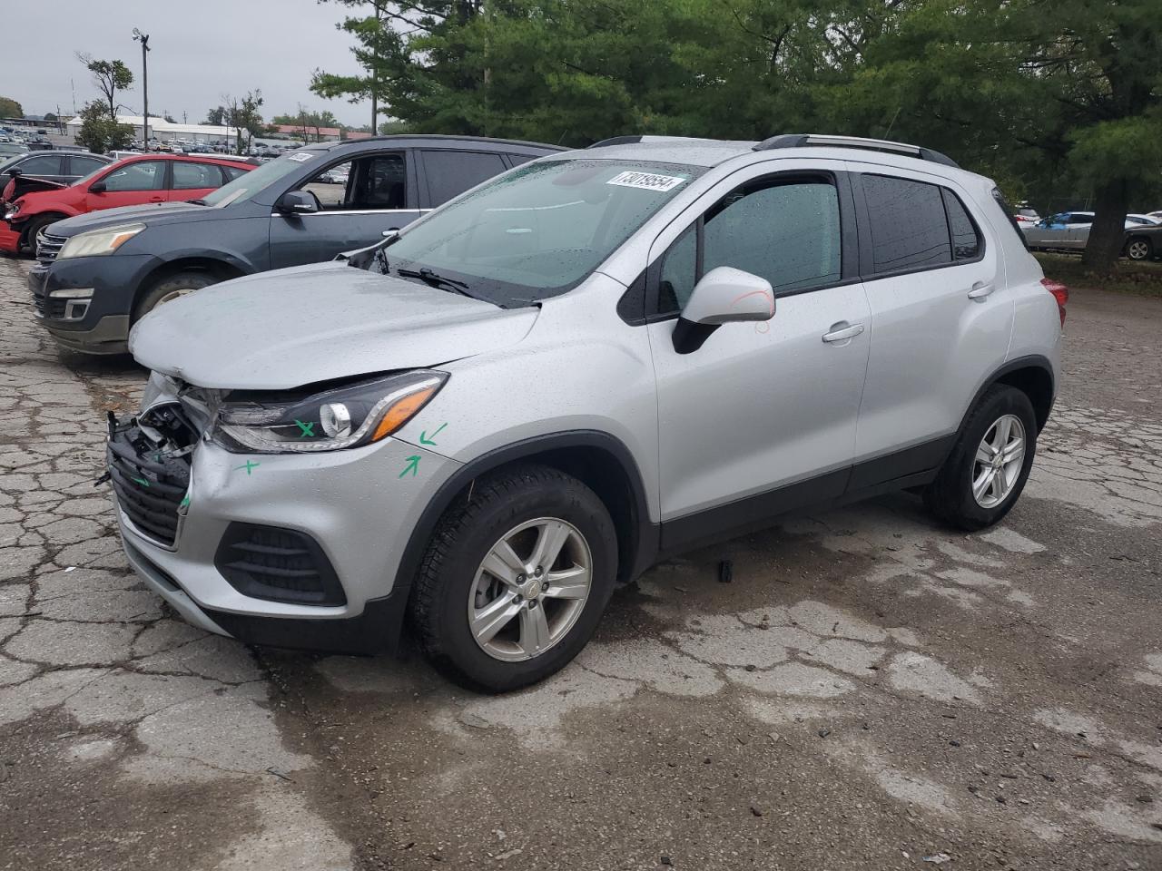 2022 CHEVROLET TRAX 1LT VIN:KL7CJPSM7NB500443