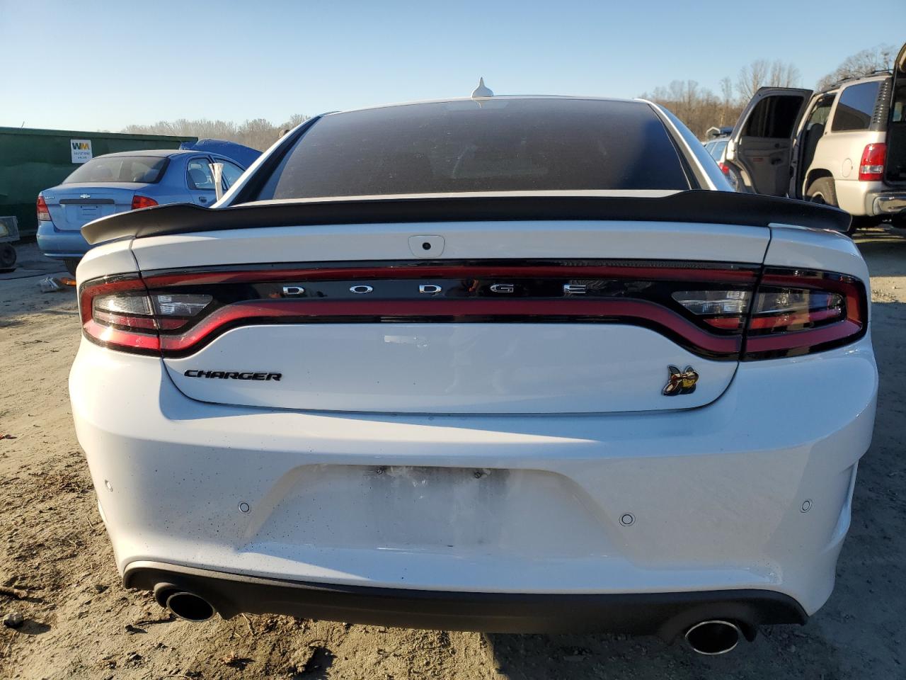 2022 DODGE CHARGER SCAT PACK VIN:2C3CDXGJ7NH180142