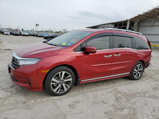 2022 HONDA ODYSSEY TOURING VIN:5FNRL6H87NB044291