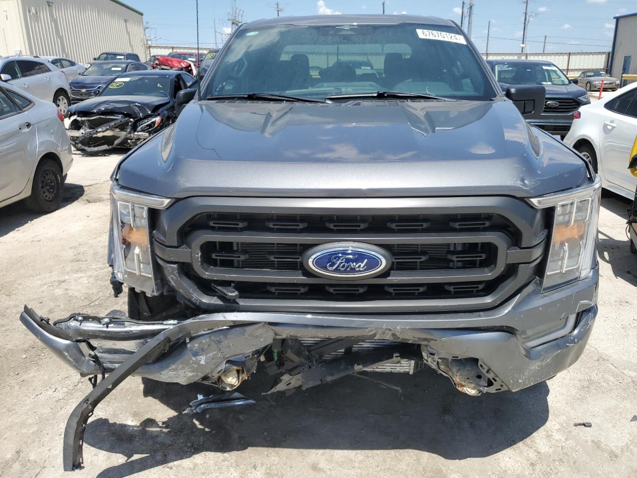 2023 FORD F150 SUPERCREW VIN:1FTEW1CP7PKF56260