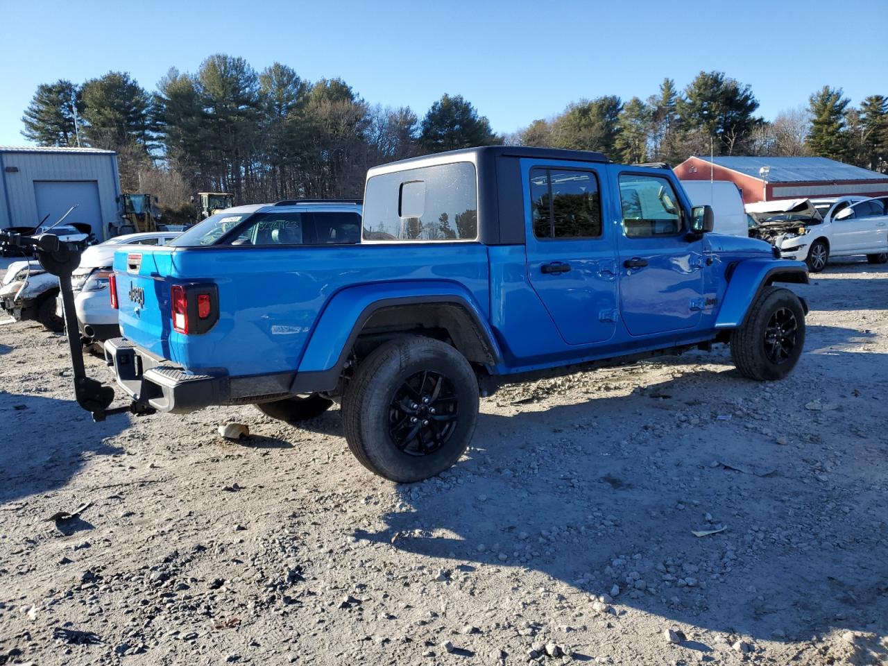 2022 JEEP GLADIATOR SPORT VIN:1C6HJTAG2NL141677