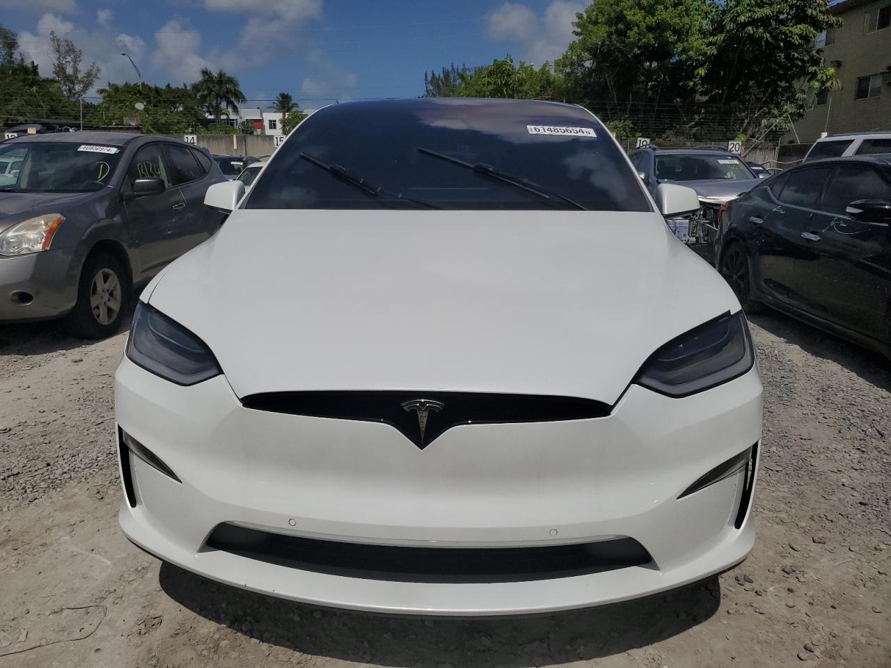 2022 TESLA MODEL X  VIN:7SAXCBE58NF328817