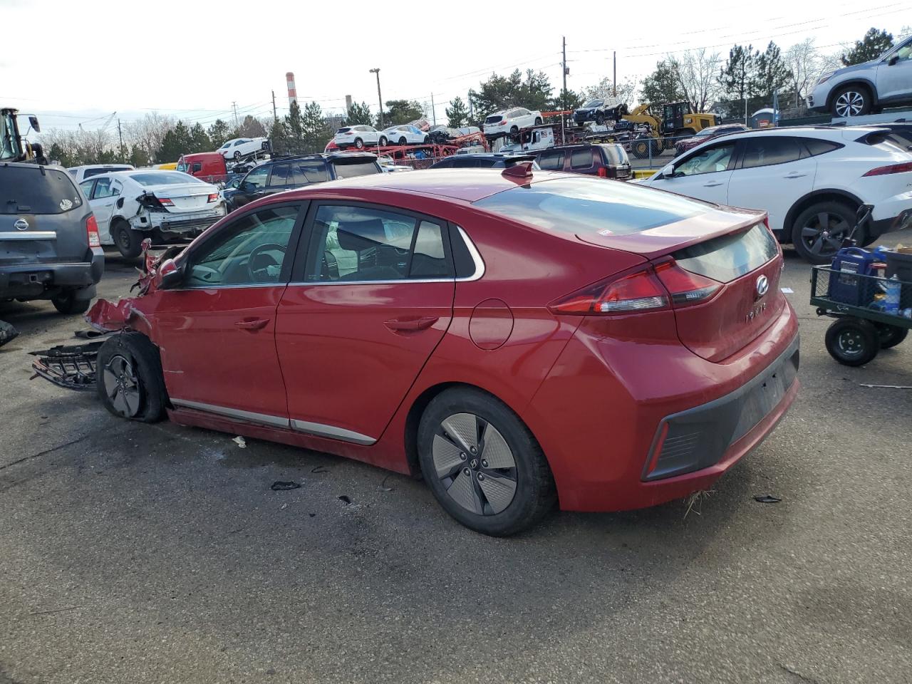 2022 HYUNDAI IONIQ SE VIN:KMHC75LC5NU281073