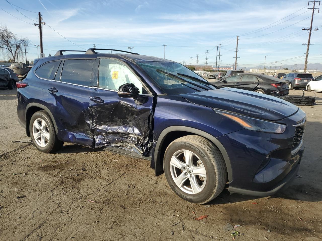 2022 TOYOTA HIGHLANDER L VIN:5TDZZRAH4NS560663